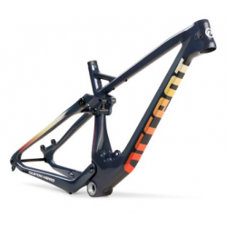 Rama ACCENT MTB 29" Super Hero Carbon szary, boost 148x12mm