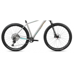 Rower MTB ACCENT 29" PEAK BOOST XT platyna / niebiesko / pomarańczowa 2025 + eBon 200