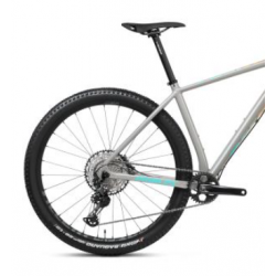 Rower MTB ACCENT 29" PEAK BOOST XT platyna / niebiesko / pomarańczowa 2025 + eBon 200