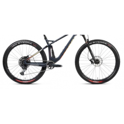 Rower MTB ACCENT 29" SUPER HERO CARBON GX volcano grey 2025 + eBon 250