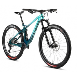 Rower MTB ACCENT 29" SUPER HERO CARBON SLX zieleń dżungli 2025 + eBon 250