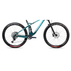 Rower MTB ACCENT 29" SUPER HERO CARBON SLX zieleń dżungli 2024