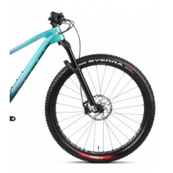 Rower MTB ACCENT 29" SUPER HERO CARBON SLX zieleń dżungli 2025 + eBon 250