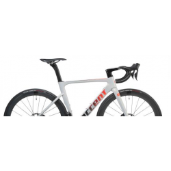 Rower szosowy ACCENT CYCLONE DISC ULTEGRA Di2 racing gray 2024 + eBon 250