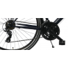 Rower trekkingowy KANDS 28 GALILEO MĘSKI czarno-biały 2023