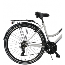 Rower trekkingowy KANDS 28 GALILEO DAMSKI biało-niebieski 2023