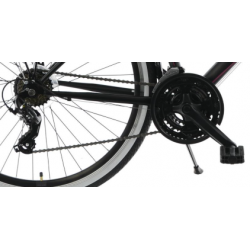 Rower trekkingowy KANDS 28 GALILEO DAMSKI czarno-różowy 2023