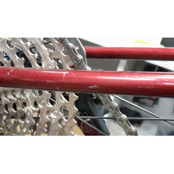 Rower górski Kross Level 6.0 bordowy USZKODZONY LAKIERNICZO