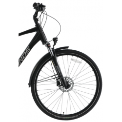 Rower trekkingowy KANDS 28 ELITE PRO DEORE MĘSKI czarny