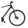 Rower crossowy KANDS 28 AVANGARDE DEORE czarny / niebieski 2023