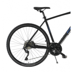 Rower crossowy KANDS 28 AVANGARDE DEORE czarny / niebieski 2023