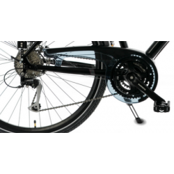 Rower trekkingowy KANDS 28 ELITE PRO ALIVIO V3 czarno-bordowy 2023