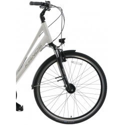 Rower trekkingowy KANDS 28 ELITE PRO ACERA DAMSKI biały 2023