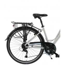 Rower trekkingowy KANDS 28 ELITE PRO ACERA DAMSKI biały 2023