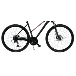 Rower crossowy KANDS 28 CANAVARO czarny / różowy mat 2023