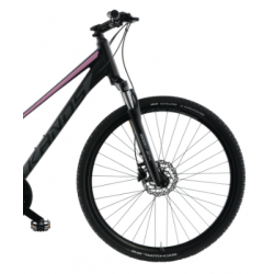 Rower crossowy KANDS 28 CANAVARO czarny / różowy mat 2023