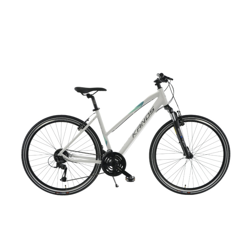 Rower crossowy KANDS crossline 1100 biały / miętowy połysk 2024