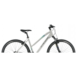 Rower crossowy KANDS cross line 1100 biały / miętowy połysk 2024