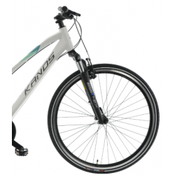Rower crossowy KANDS crossline 1100 biały / miętowy połysk 2024