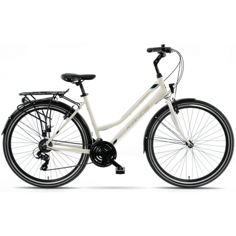 Rower trekkingowy KANDS 28 NAVIGATOR-X DAMSKI biały 2022