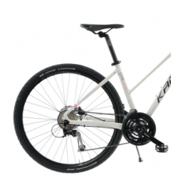 Rower crossowy KANDS CRS 1200 AM biały / różowy połysk 2024