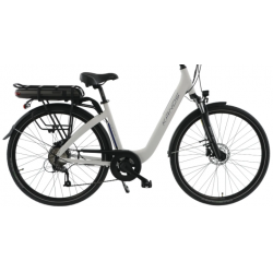Rower elektryczny KANDS 28" LA RIVA biały mat 2024
