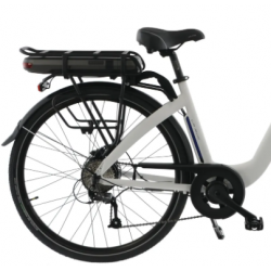 Rower elektryczny KANDS 28" LA RIVA biały mat 2024