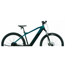 Rower elektryczny KANDS 29 HOLK CUES (547,5Wh) czarny / turkusowy mat 2024