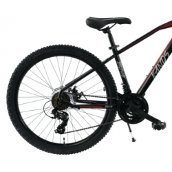 Rower górski KANDS 26 BROSWAY czarno / czerwony połysk 2024