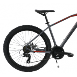 Rower górski KANDS 26" BROSWAY grafitowo / czerwony mat 2023