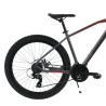 Rower górski KANDS 26" BROSWAY grafitowo / czerwony mat 2023