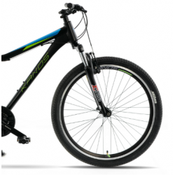 Rower górski KANDS 26 SLIM-R czarny / seledynowy mat 2022