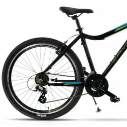 Rower górski KANDS 26 SLIM-R czarny / seledynowy mat 2022
