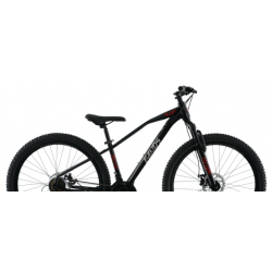 Rower górski KANDS 27,5 BROSWAY czarny / czerwony połysk 2024