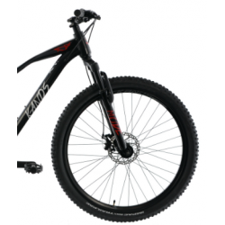 Rower górski KANDS 27,5 BROSWAY czarny / czerwony połysk 2024