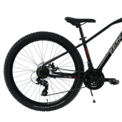 Rower górski KANDS 27,5 BROSWAY czarny / czerwony połysk 2024