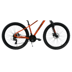 Rower górski KANDS 27,5 BROSWAY pomarańczowy mat