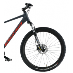 Rower górski KANDS 27,5″ COMP-ER grafitowy / czerwony mat 2024