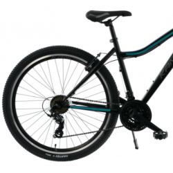 Rower górski 27,5″ KANDS ENERGY 500 czarny / turkusowy mat 2023