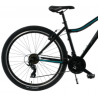 Rower górski 27,5″ KANDS ENERGY 500 czarny / turkusowy mat 2023