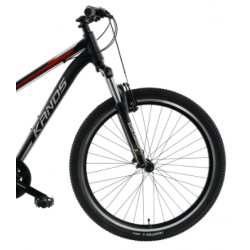 Rower górski KANDS ENERGY 700 V-B czarny / czerwony mat 2024