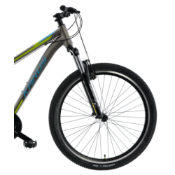 Rower górski KANDS ENERGY 700 V-B grafitowy / niebieski / seledynowy mat 2024