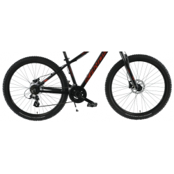 Rower górski KANDS MERCURY 2XT HYDR czarny / czerwony mat 2024