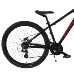 Rower górski KANDS MERCURY 2XT HYDR czarny / czerwony mat 2024