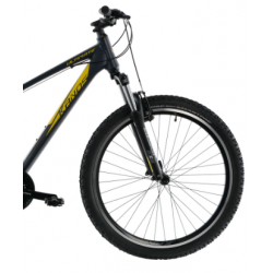 Rower górski KANDS 27,5″ ULTIMATE ALTUS grafitowy / żółty mat 2024