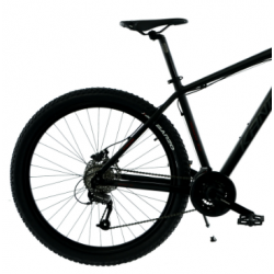 Rower górski KANDS 29″ MISSION czarny / czerwony mat 2024