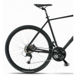 Rower gravel  KANDS 28" PURE 1.0 ACERA czarny mat 2024