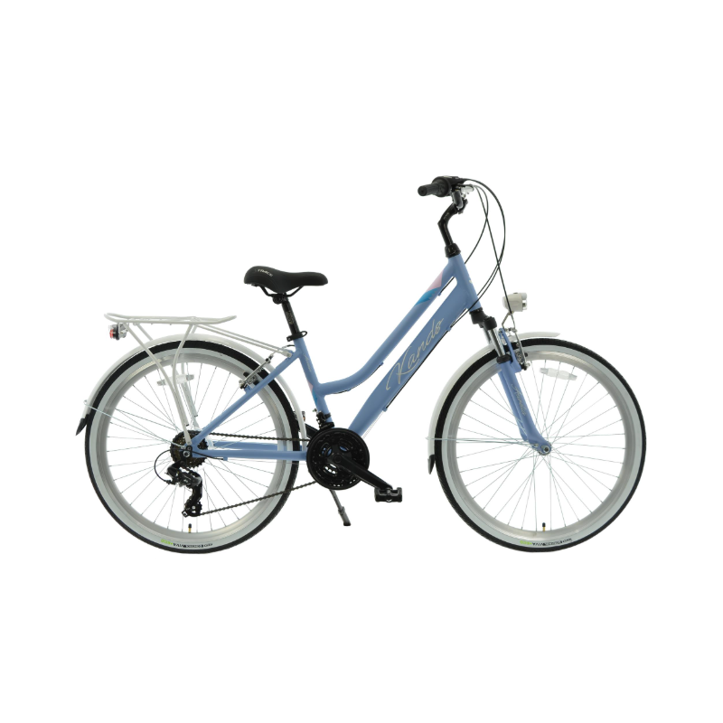 Rower miejski KANDS 26" AURELIA błękitny mat 2023