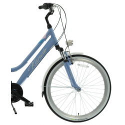 Rower miejski KANDS 26" AURELIA błękitny mat 2023