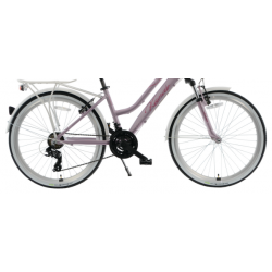 Rower miejski KANDS 26" AURELIA różowy mat 2025